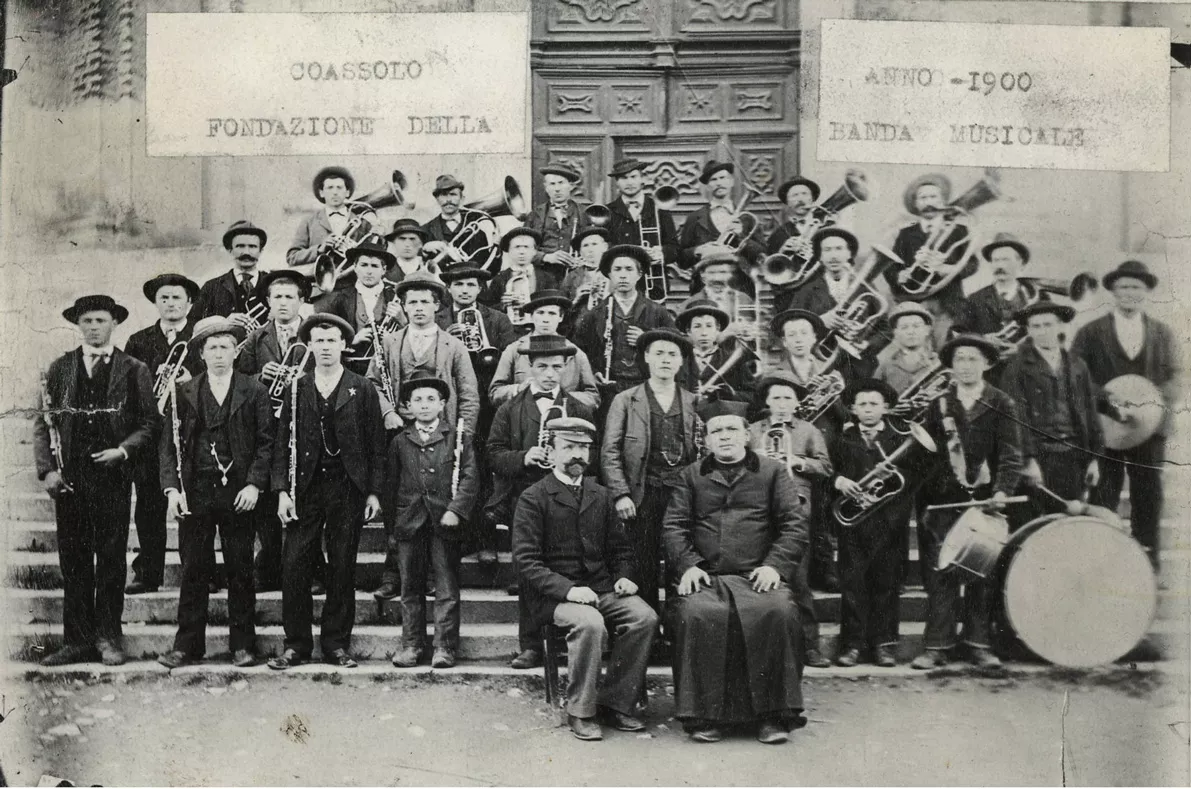 1900 - Coassolo, fondazione della banda musicale