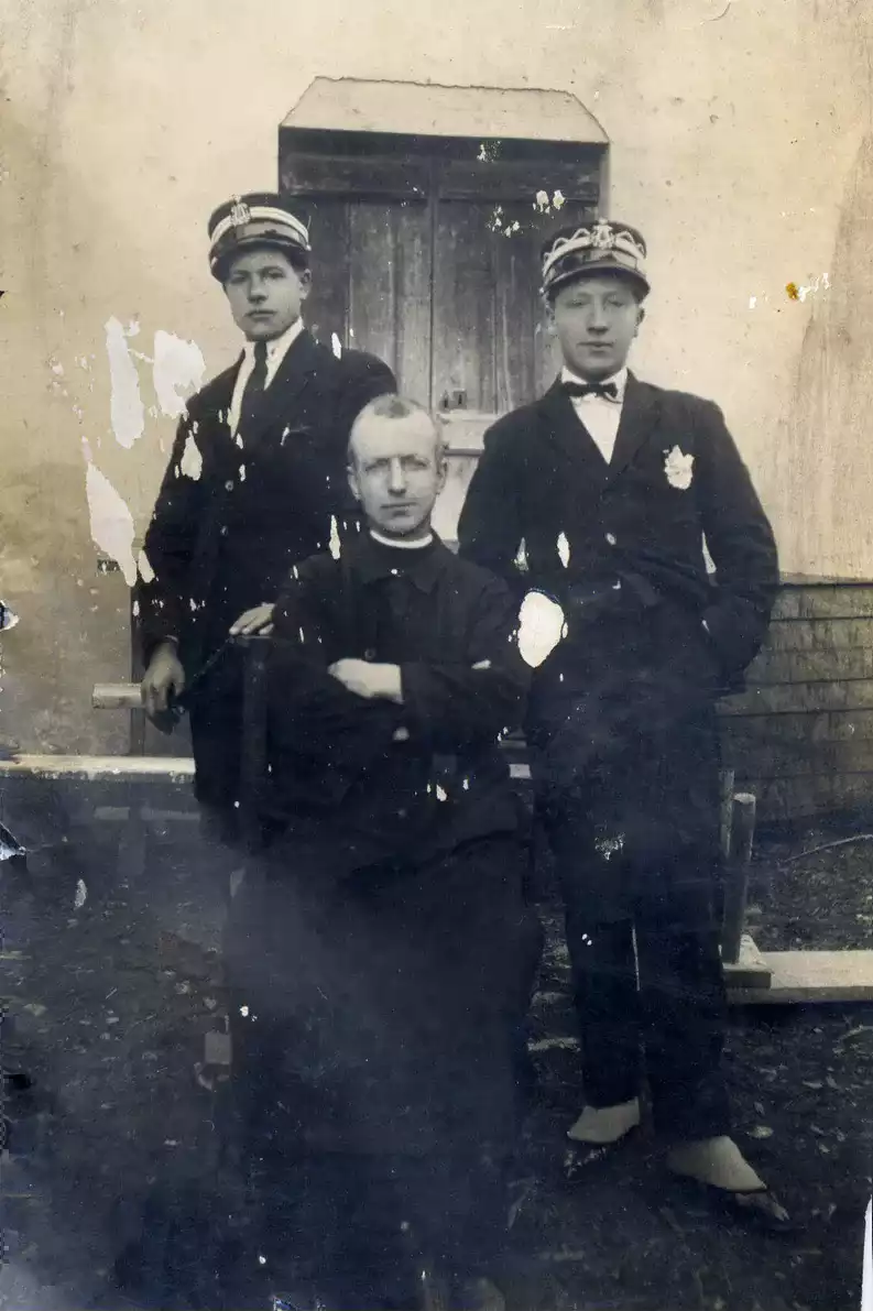 1925 - Componenti della banda musicale di San Pietro