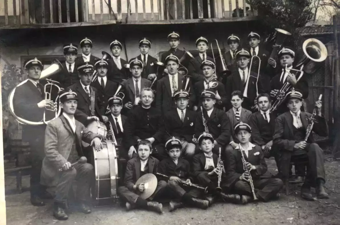 1925 - La banda musicale di San Pietro