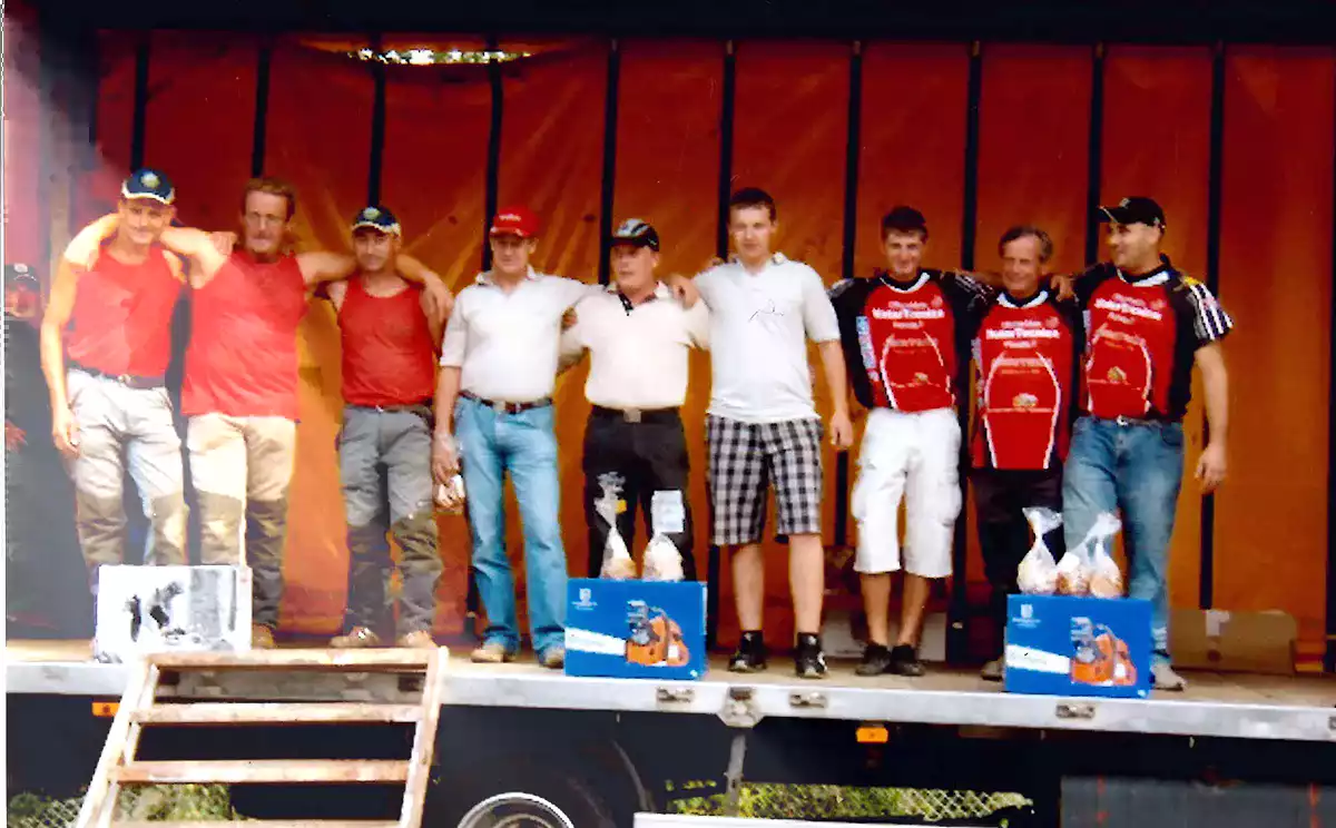 Campioni d'Italia 2008 - Il podio della gara di Coassolo