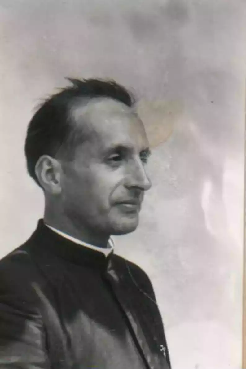 Don Giuseppe Usseglio nei primi anni a Coassolo