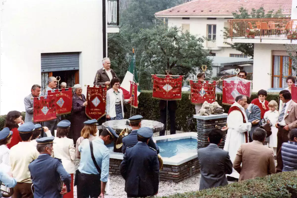 1981 20 settembre Inaugurazione della Fontana