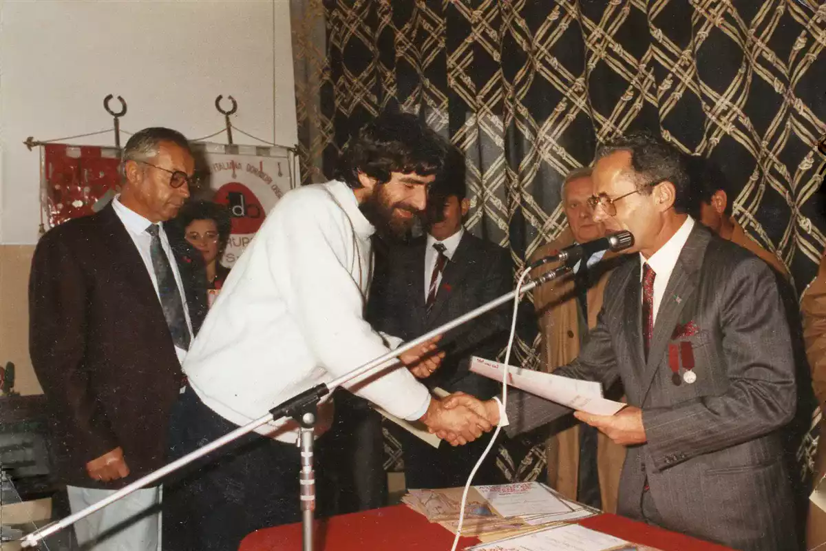 1982 Consegna delle Benemerenze