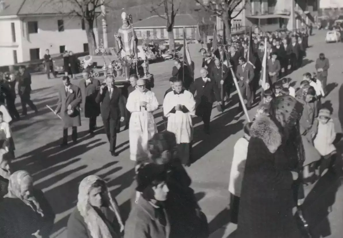 Processione - Fotografia d'epoca