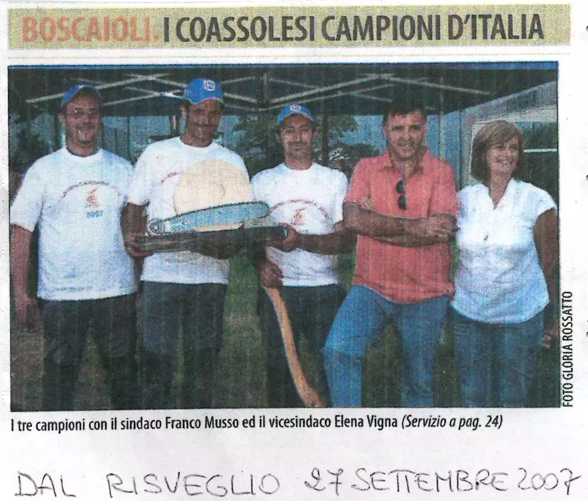 "Il Risveglio" del 27 settembre 2007