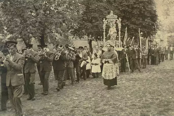 Banda Madonna del Rosario anni 50