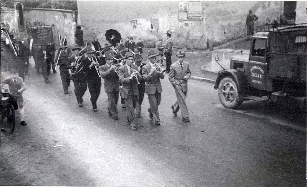 La Fanfara Alpina negli anni 60