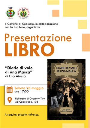 Presentazione del libro "Diario di volo di una Masca" con Lisa Aiassa