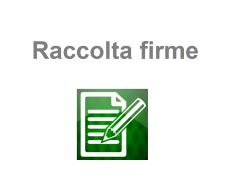 Raccolta firme per proposta di referendum abrogativo "Basta soldi ai giornali pubblici"